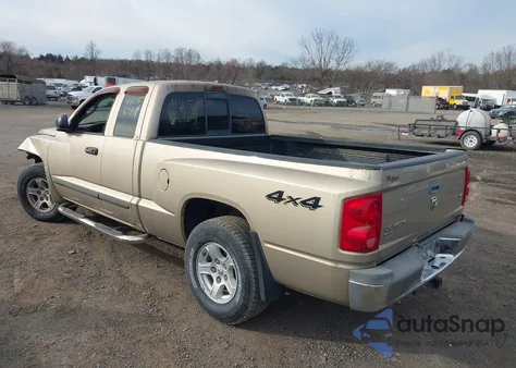 2005 Dodge Dakota Slt from USA, damaged, VIN 1D7HW42N45S112397